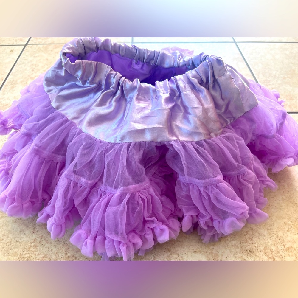 Twirly Girl stunning full layered purple girls tutu. Excellent condition